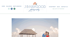 Desktop Screenshot of jbhaygoodphotography.com